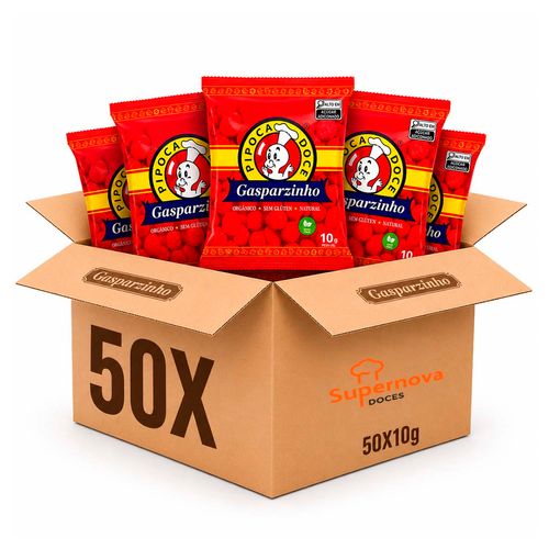 Pipoca Doce Gasparzinho 50x10g-1-